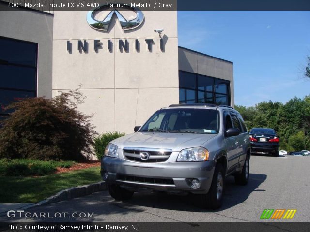 2001 Mazda Tribute LX V6 4WD in Platinum Metallic
