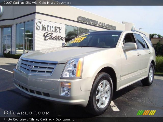 2007 Cadillac SRX V6 in Gold Mist