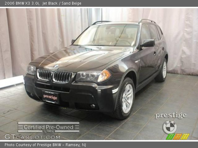 2006 BMW X3 3.0i in Jet Black