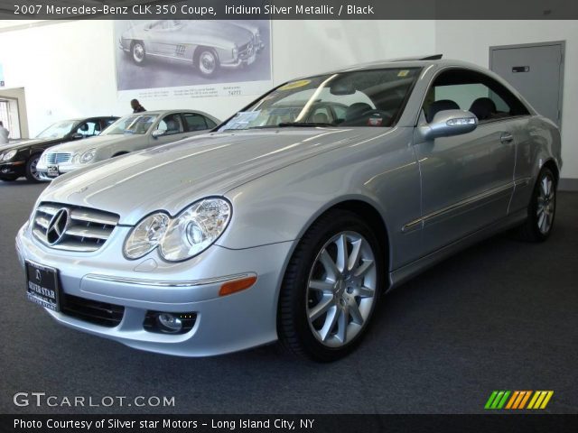 2007 Mercedes-Benz CLK 350 Coupe in Iridium Silver Metallic