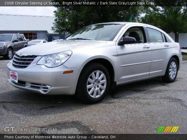 2008 Chrysler Sebring LX Sedan in Bright Silver Metallic
