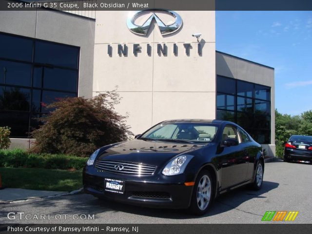 2006 Infiniti G 35 Coupe in Black Obsidian