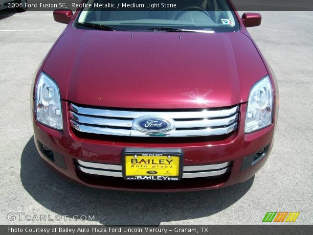 2006 Ford Fusion SE in Redfire Metallic