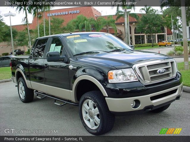 2007 Ford F150 King Ranch SuperCrew 4x4 in Black