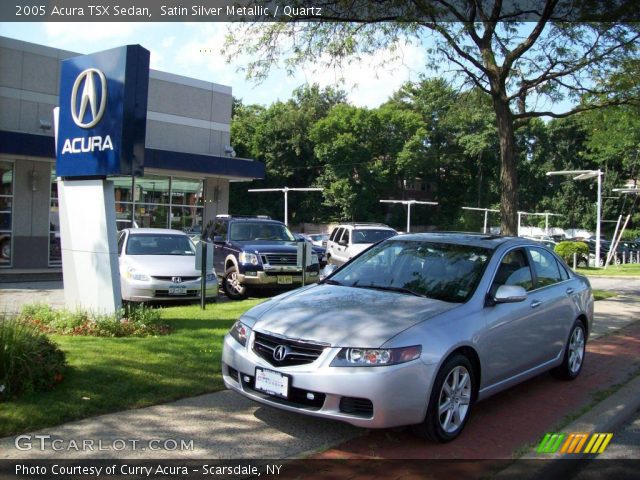 2005 Acura TSX Sedan in Satin Silver Metallic