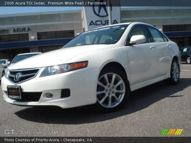 2006 Acura TSX Sedan in Premium White Pearl
