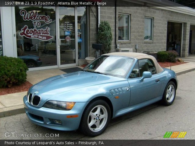 1997 BMW Z3 1.9 Roadster in Atlanta Blue Metallic