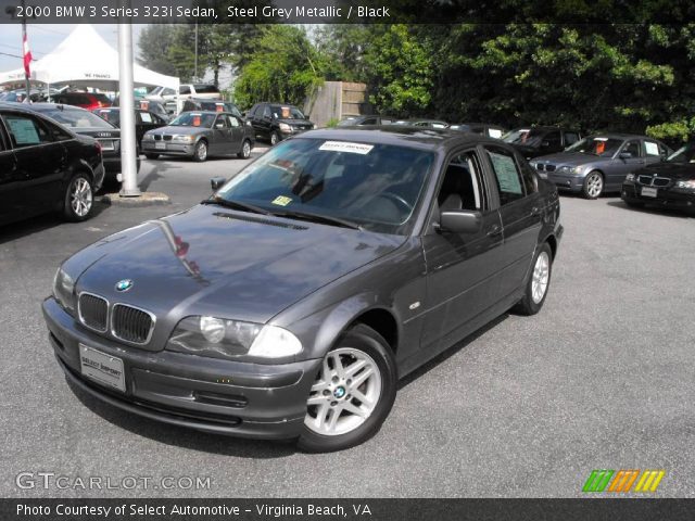 2000 BMW 3 Series 323i Sedan in Steel Grey Metallic