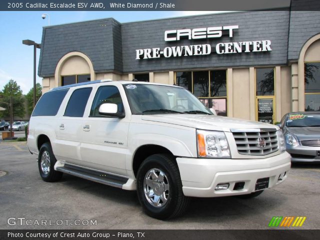2005 Cadillac Escalade ESV AWD in White Diamond