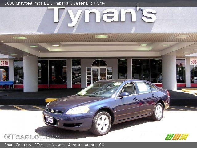 2008 Chevrolet Impala LT in Imperial Blue Metallic