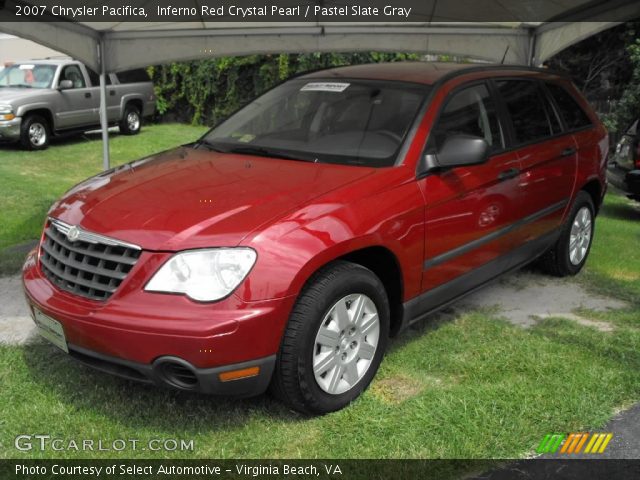 2007 Chrysler Pacifica  in Inferno Red Crystal Pearl