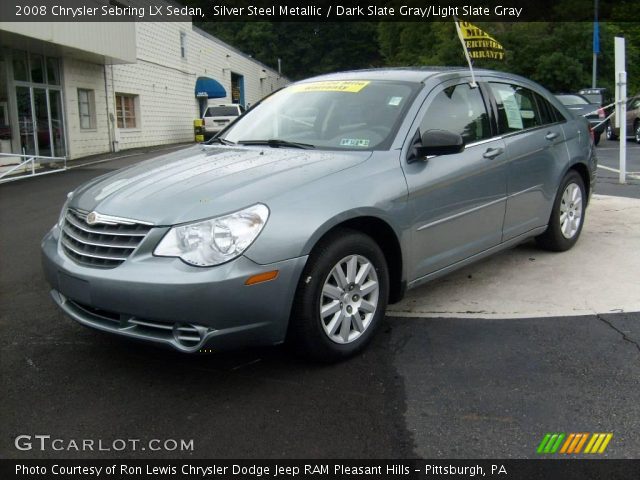 2008 Chrysler Sebring LX Sedan in Silver Steel Metallic