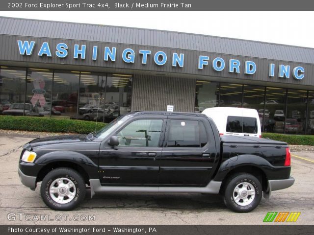 2002 Ford Explorer Sport Trac 4x4 in Black