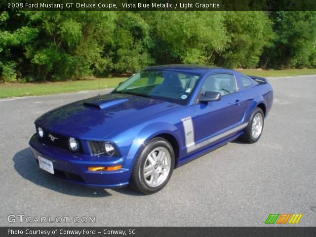 2008 Ford Mustang GT Deluxe Coupe in Vista Blue Metallic