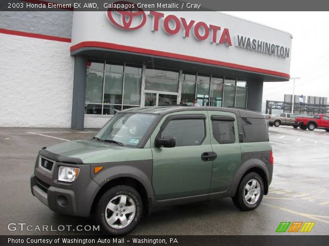 2003 Honda Element EX AWD in Galapagos Green Metallic