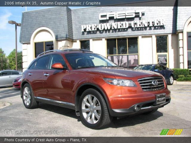 2006 Infiniti FX 35 in Autumn Copper Metallic