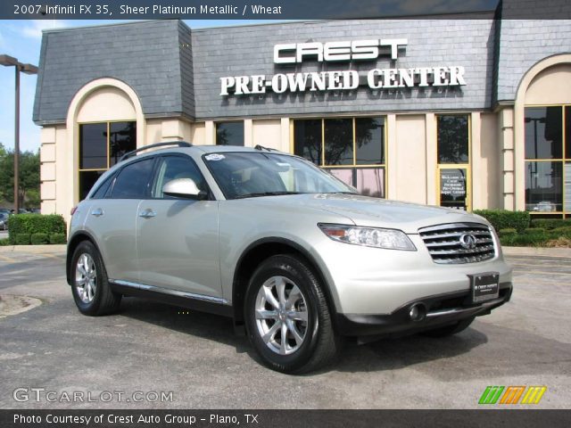 2007 Infiniti FX 35 in Sheer Platinum Metallic