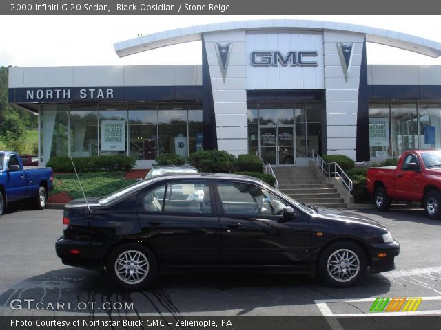 2000 Infiniti G 20 Sedan in Black Obsidian
