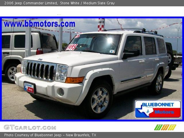 2006 Jeep Commander Limited in Stone White