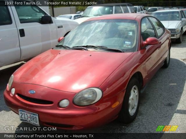 1997 Ford Taurus GL in Toreador Red Metallic