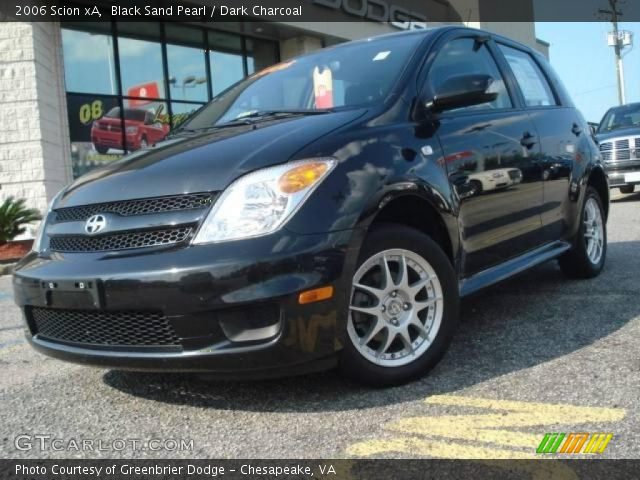 2006 Scion xA  in Black Sand Pearl