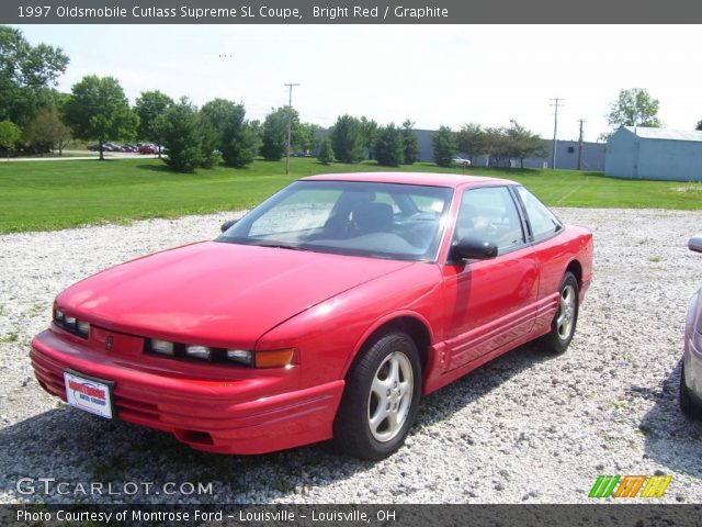 1997 Oldsmobile Cutlass Supreme SL Coupe in Bright Red