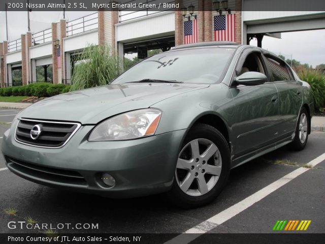 2003 Nissan Altima 2.5 SL in Mystic Emerald Green