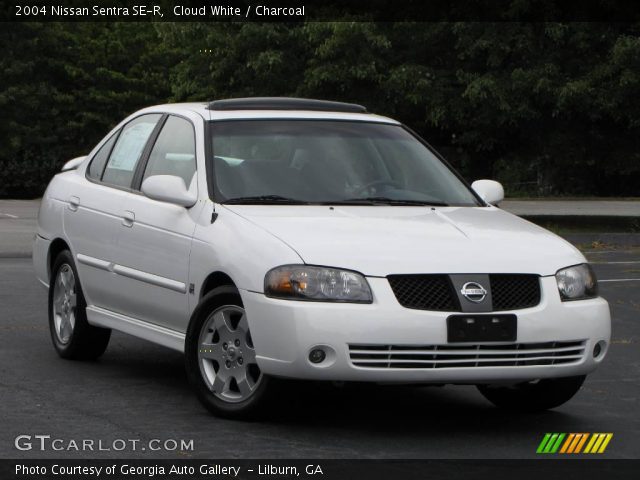 2004 Nissan Sentra SE-R in Cloud White