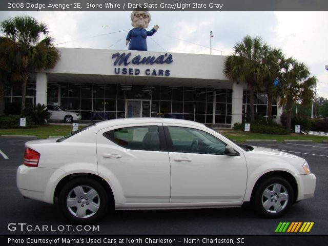 2008 Dodge Avenger SE in Stone White