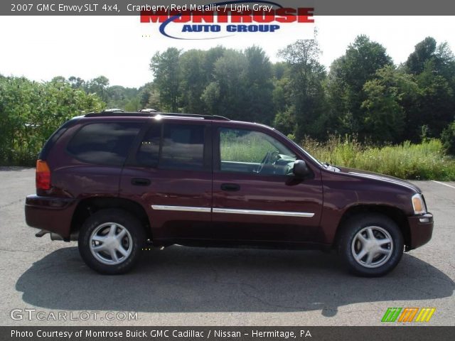 2007 GMC Envoy SLT 4x4 in Cranberry Red Metallic