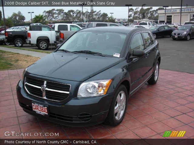 2008 Dodge Caliber SXT in Steel Blue Metallic