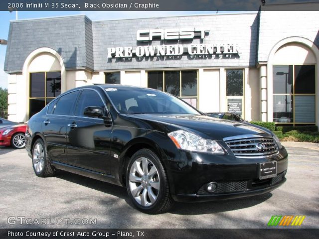 2006 Infiniti M 35 Sedan in Black Obsidian