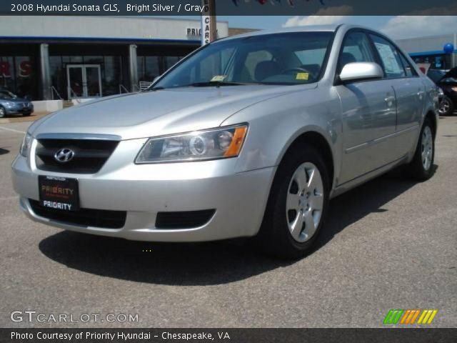 2008 Hyundai Sonata GLS in Bright Silver