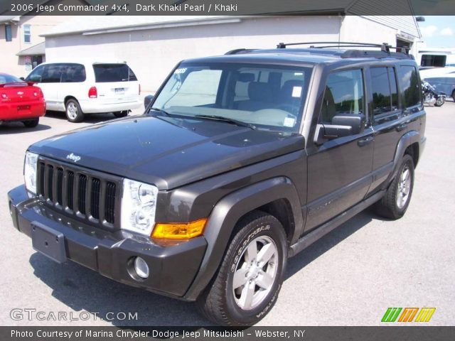 2006 Jeep Commander 4x4 in Dark Khaki Pearl