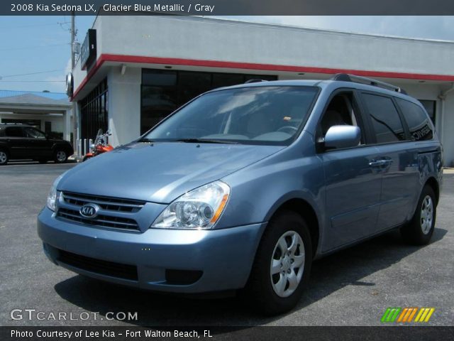 2008 Kia Sedona LX in Glacier Blue Metallic