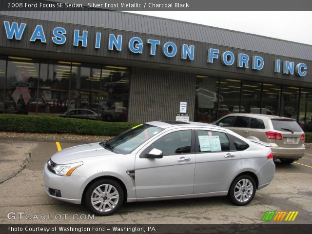 2008 Ford Focus SE Sedan in Silver Frost Metallic