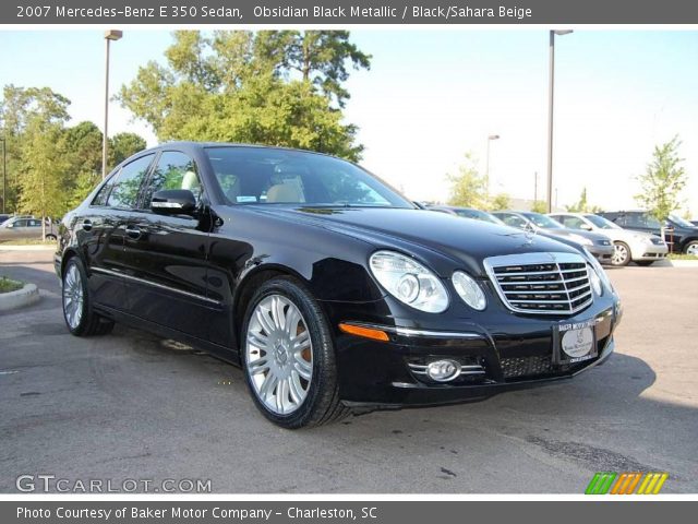 2007 Mercedes-Benz E 350 Sedan in Obsidian Black Metallic