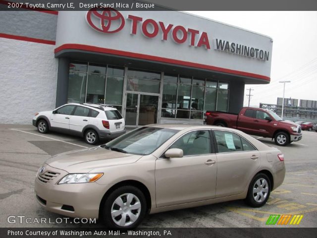 2007 Toyota Camry LE in Desert Sand Mica