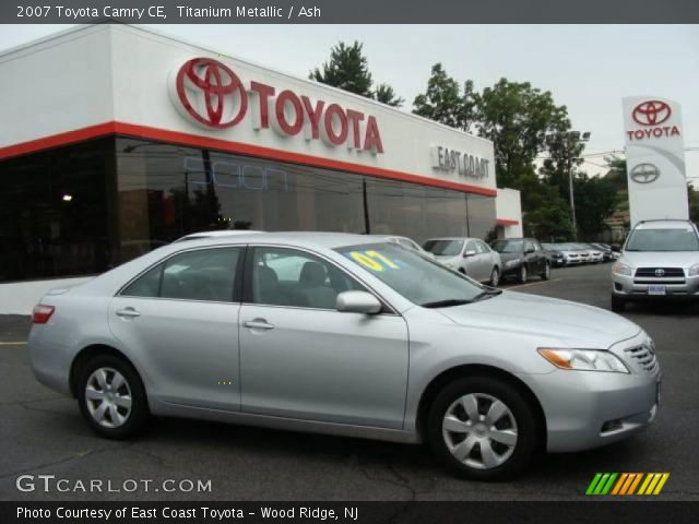 2007 Toyota Camry CE in Titanium Metallic