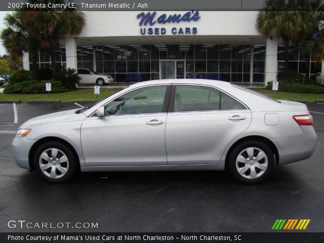 2007 Toyota Camry LE in Titanium Metallic