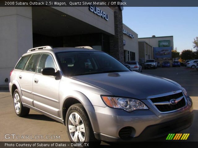 2008 Subaru Outback 2.5i Wagon in Quartz Silver Metallic