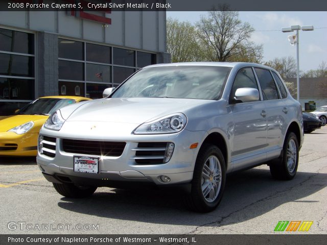 2008 Porsche Cayenne S in Crystal Silver Metallic