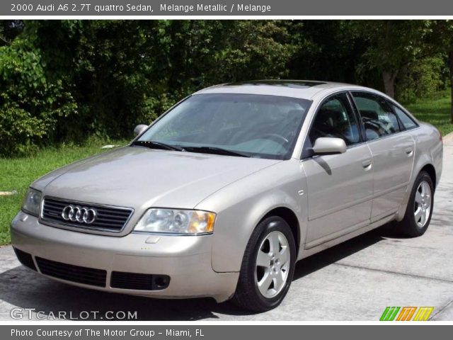 2000 Audi A6 2.7T quattro Sedan in Melange Metallic