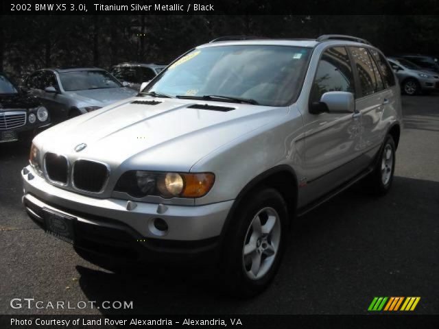 2002 BMW X5 3.0i in Titanium Silver Metallic