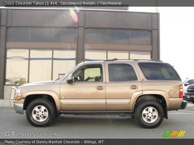 2003 Chevrolet Tahoe LS 4x4 in Sandalwood Metallic