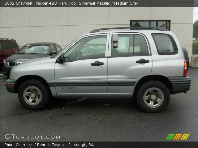 2003 Chevrolet Tracker 4WD Hard Top in Silverleaf Metallic