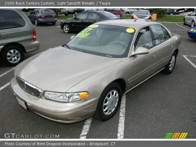 2000 Buick Century Custom in Light Sandrift Metallic
