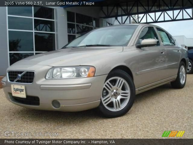 2005 Volvo S60 2.5T in Lunar Gold Metallic