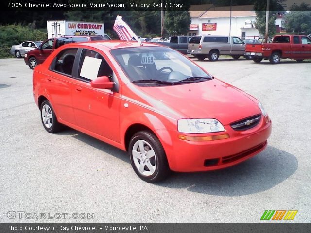 2005 Chevrolet Aveo Special Value Sedan in Victory Red