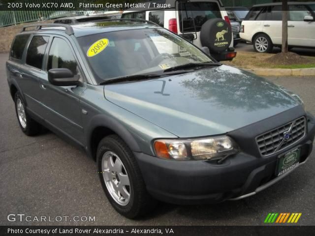 2003 Volvo XC70 AWD in Platinum Green Metallic